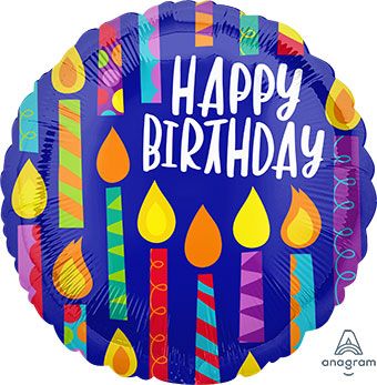 Happy Birthday Balloon - 5-Pack - Image 1