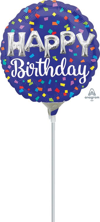 Happy Birthday Balloon 5-Pack - Party Supplies - Image 1