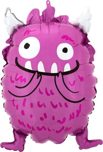 Happy Little Monster Balloons - 5-Pack - Image 1