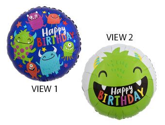 Happy Little Monsters Balloons - 5-Pack - Image 1