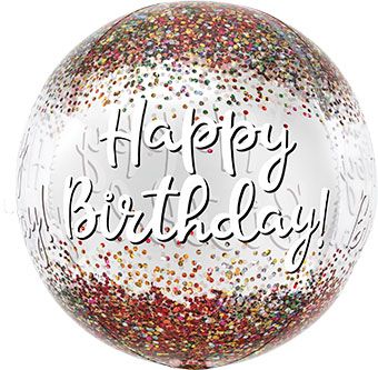 Happy Birthday Balloon - 3-Pack - Image 1