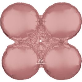 Rose Gold Foil Balloon 18 Inch - 5-Pack - Image 1