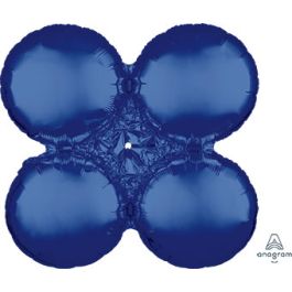 Navy Blue MagicArch Balloon 18 Inch - 3-Pack - Image 1