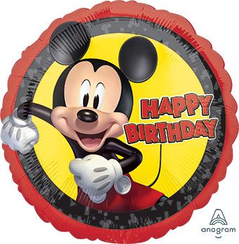 Mickey Mouse Balloons - 5-Pack - Image 1