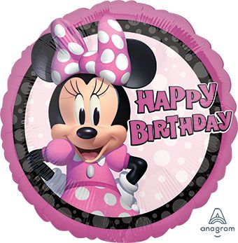 Minnie Mouse Balloons - 5-Pack - Image 1
