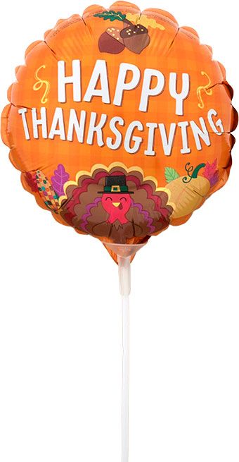 Happy Thanksgiving Balloon - 5-Pack - Image 1