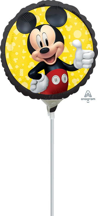 Mickey Mouse Balloons - 5-Pack - Image 1