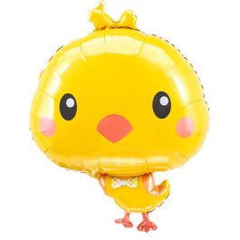 Yellow Easter Chick Balloon 28 Inch Foil - Single Unit - Image 1