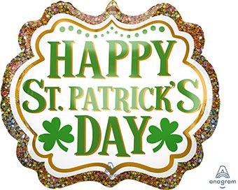 St. Patrick's Day Balloon - 3-Pack - Image 1