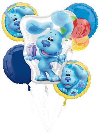 Blue's Clues Balloon Bouquet - Party Decoration - Image 1