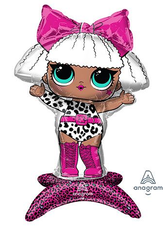 LOL Surprise Diva Cons Balloons - 3-Pack - Image 1