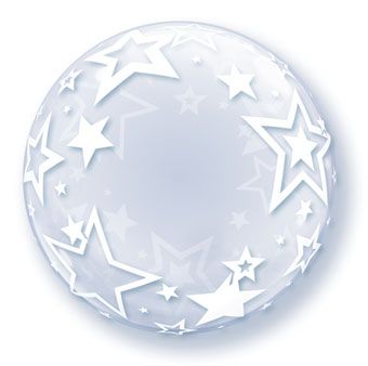 Stylish Stars Balloons - 3-Pack - Image 1