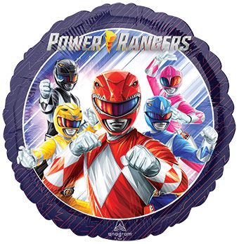 Power Rangers Balloons - 5-Pack - Image 1