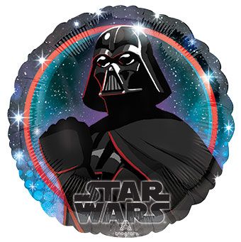 Darth Vader Balloons - 5-Pack Star Wars Galaxy - Image 1