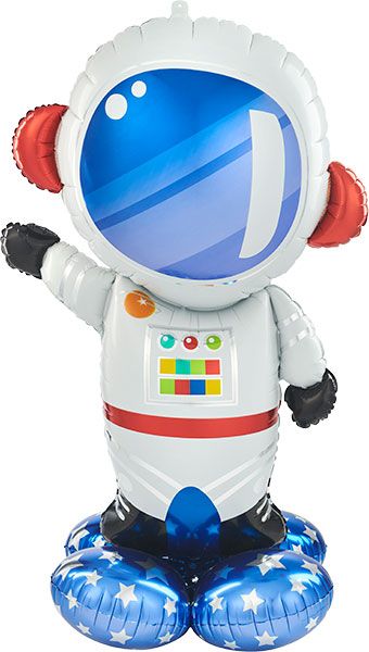 Astronaut Balloon 57" Foil - Space Theme Party - Image 1