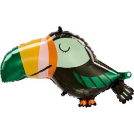 Get Wild Toucan Foil Balloon 18 Inch - Image 1