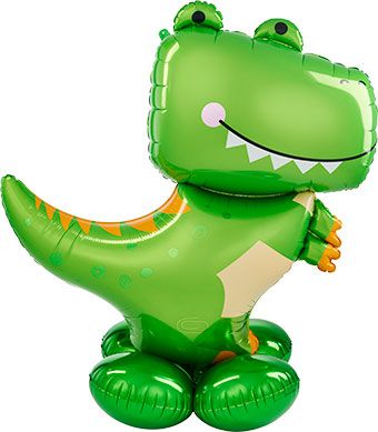 T-Rex Balloon 54 Inch Foil - Dinosaur Birthday Party - Image 1