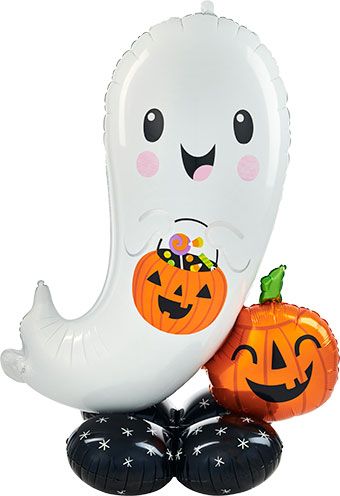 Halloween Ghost Balloon 53" - Party Supplies - Image 1
