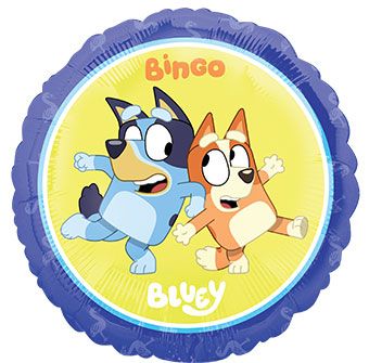 Bluey & Bingo Balloons - 5-Pack - Image 1