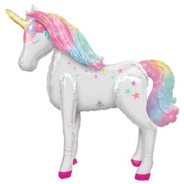Enchanted Unicorn Airwalker Balloon 46 Inch - Image 1