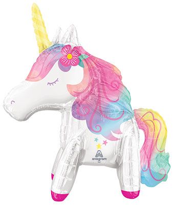 Enchanted Unicorn Balloons - 3-Pack - Image 1
