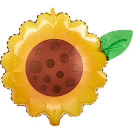 Sunflower Foil Balloon 18 Inch Decoration - Image 1
