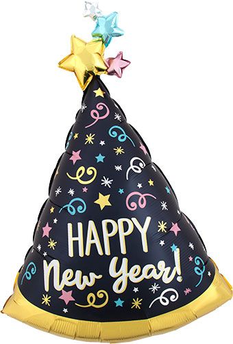 Happy New Year Party Hat - 3-Pack - Image 1