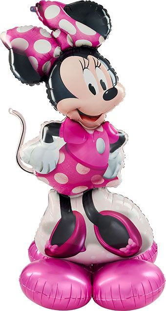 Minnie Mouse Balloon 48 Inch Foil - Disney Birthday Party - Image 1