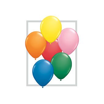 Colorful Balloons 12" - Party Supplies - Image 1