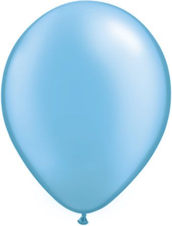 Pearl Azure Balloons - 100 Count Bag - Image 1