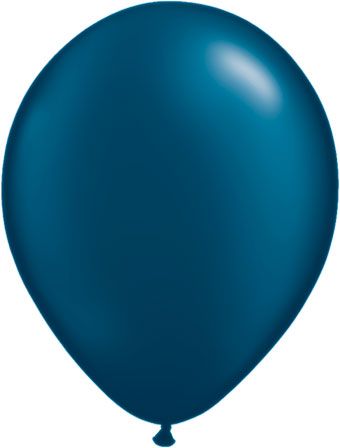 Midnight Blue Pearl Balloon - Party Supplies - Image 1