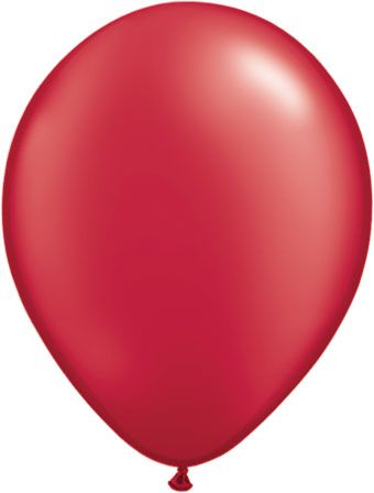 Ruby Red Balloon - Party Supplies - Image 1