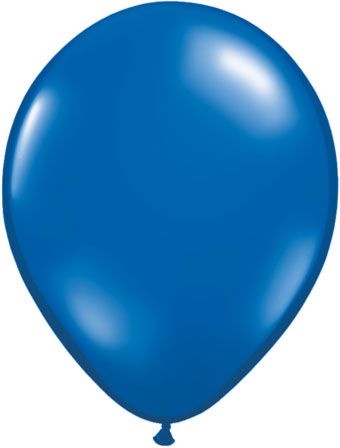 Sapphire Blue Balloon - Bag of 100 - Image 1