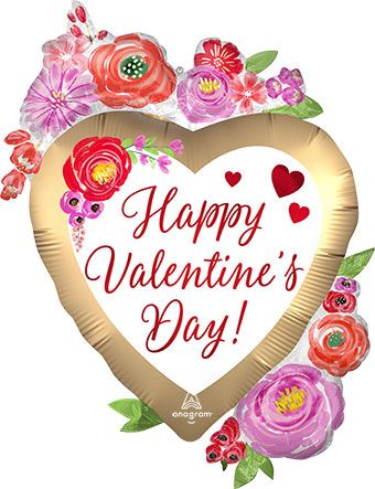 Valentine's Day Balloon 3-Pack - Image 1