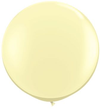 Ivory Silk Balloon - 3C Bulk Party Decor - Image 1