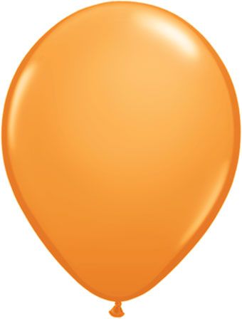 Orange Latex Balloons - Bag of 100 - Image 1