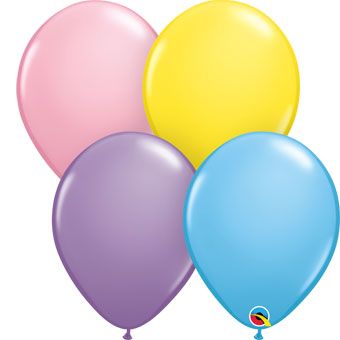 Pastel Balloons 11C Assorted - Party Supplies - Image 1