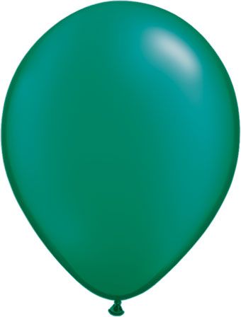 Emerald Green Balloon - Party Supplies - Image 1