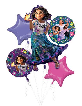 Encanto Balloon Bouquet - Disney Birthday Party - Image 1