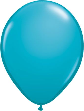 Tropical Teal Balloons - Bag of 50 - Image 1