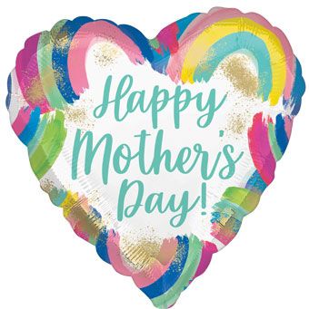 Mother's Day Heart Balloon - 5-Pack - Image 1