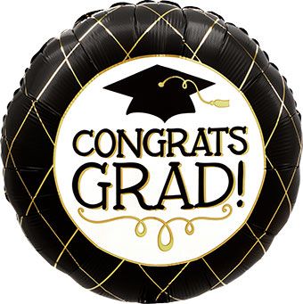 Grad Balloon - 5-Pack - Image 1