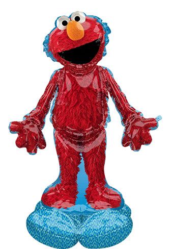 Elmo 55" Foil Balloon - Sesame Street Birthday - Image 1