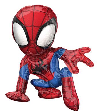 Spider-Man Balloon 3-Pack - Sitting Foil 16" - Image 1