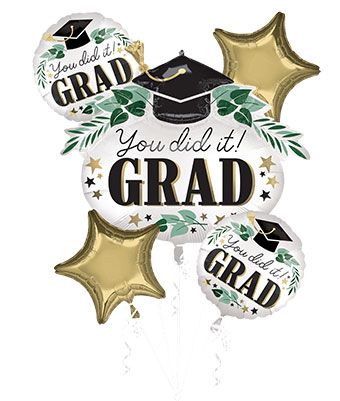 Graduation Balloon Bouquet - You Did It! - Image 1