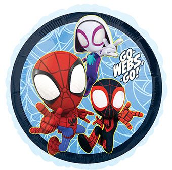 Spider-Man & Friends Paper Plates - 5-Pack - Image 1