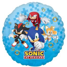 Sonic The Hedgehog Balloon 18 Inch Foil - Image 1
