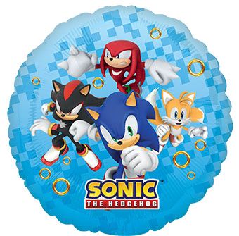 Sonic the Hedgehog Balloons - 5-Pack - Image 1