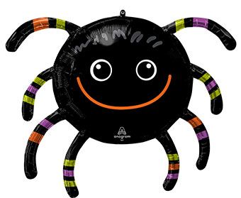 Smiley Spider Balloon - 3-Pack - Image 1