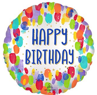 Happy Birthday Balloon - 5-Pack - Image 1
